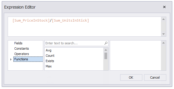 WeightedAverage_ExpressionForCalcField
