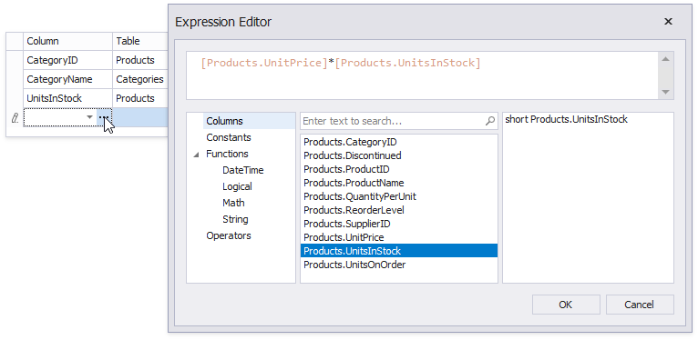 WeightedAverage_ColumnExpression