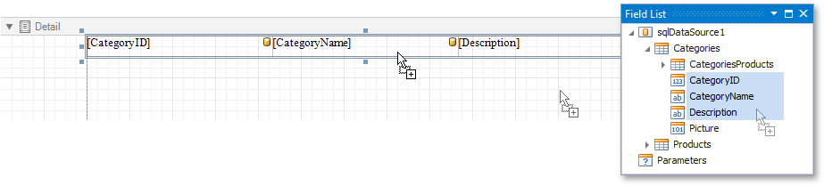 design-time-field-list-drop-multiple-fields