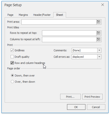 Spreadsheet_Printing_GridlinesAndHeadings_Dialog
