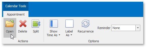 Scheduler_Ribbon_OpenApp
