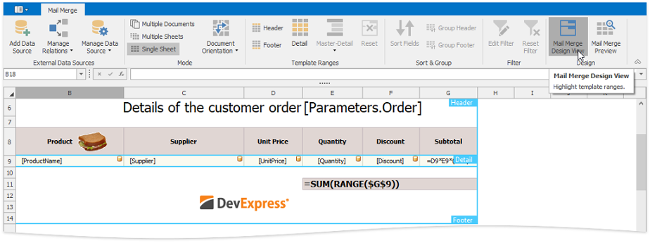 Spreadsheet_DesignView