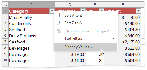 Spreadsheet_ApplyFilterByValues