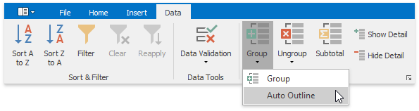 Spreadsheet_OutlineCommand