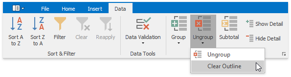 Spreadsheet_ClearOutlineCommand