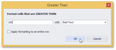 EUDGridControlFormatConditionDialogWindow