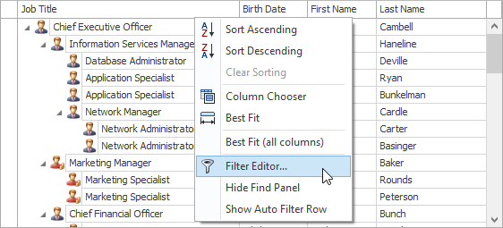 EUDTreeListFilterEditorContextMenuItem