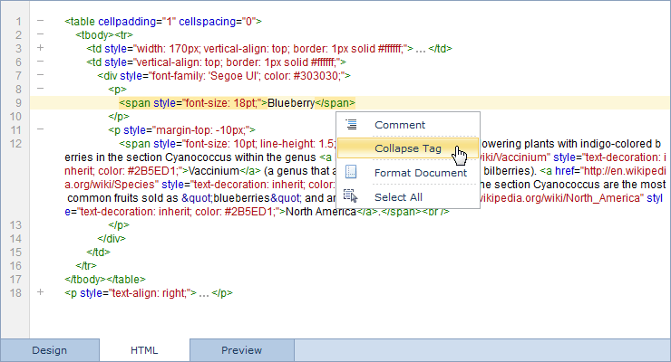 ASPxHtmlEditor-HtmlView