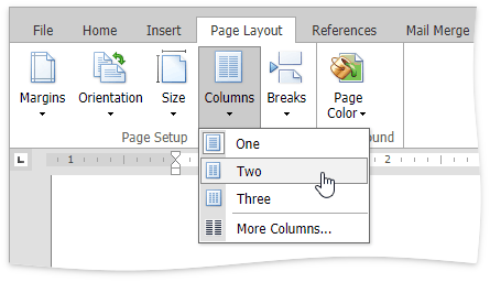 EUD_ASPxRichEdit_PageLayuot_Columns