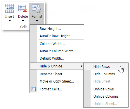EUD_ASPxSpreadsheet_Home_HideRows