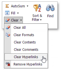 EUD_ASPxSpreadsheet_Home_ClearHyperlinks