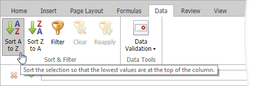 EUD_ASPxSpreadsheet_Data_Sort