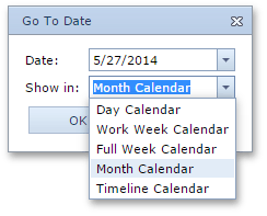 ASPxScheduler-GotoDate