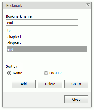 EUD_ASPxRichEdit_Insert_BookmarkDialog
