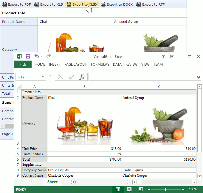 vertical-grid-export